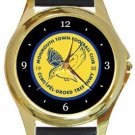 Monmouth Town Football Club Gold Metal Watch