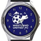 Westland United Football Club Round Metal Watch