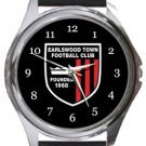 Earlswood Town Football Club Round Metal Watch