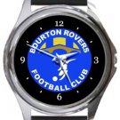 Bourton Rovers Football Club Round Metal Watch