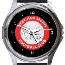 Westland Sports Football Club Round Metal Watch