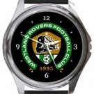 Westland Rovers Football Club Round Metal Watch