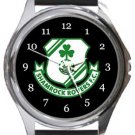 Shamrock Rovers Football Club Round Metal Watch