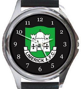 Limerick AFC Round Metal Watch
