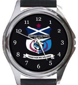 Kennoway Star Hearts Junior FC Round Metal Watch