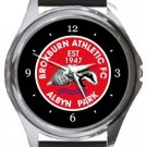 Broxburn Athletic Football Club Round Metal Watch