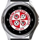 Broxburn Athletic Colts FC Round Metal Watch
