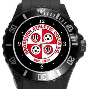 Broxburn Athletic Colts FC Plastic Sport Watch Black