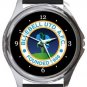 Bluebell United AFC Round Metal Watch