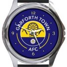 Garforth Town Football Club Round Metal Watch