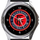 Feckenham Football Club Round Metal Watch