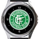 Feckenham FC Round Metal Watch
