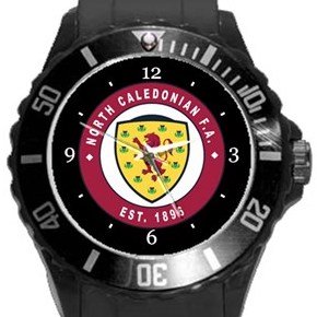North Caledonian FA Plastic Sport Watch Black