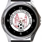 Brechin City Football Club Round Metal Watch