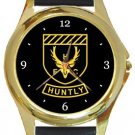 Huntly Football Club Gold Metal Watch