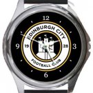 Edinburgh City Football Club Round Metal Watch
