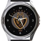 Vikings Football Club Round Metal Watch