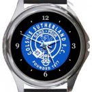 Colspie Sutherland Football Club Round Metal Watch