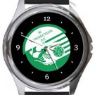 W Connection Football Club Round Metal Watch