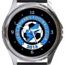 Lewis & Harris Football Club Round Metal Watch