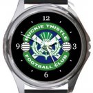 Buckie Thistle Football Club Round Metal Watch
