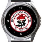 Bonnyrigg Rose Football Club Round Metal Watch
