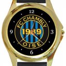 FC Chambly Gold Metal Watch