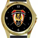 Newmains United Football Club Gold Metal Watch