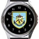 Burnley FC Round Metal Watch