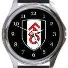 Fulham FC Round Metal Watch