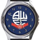 Bolton Wanderers FC Round Metal Watch