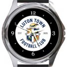 Luton Town FC Round Metal Watch