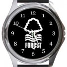 Nottingham Forrest FC Round Metal Watch
