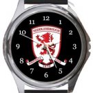 Middlesbrough Football Club Round Metal Watch