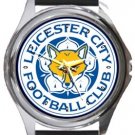 Leicester City Football Club Round Metal Watch