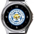 Leicester City FC Round Metal Watch