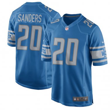 barry sanders youth football jersey