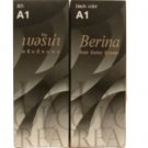 X2 A1 Black Berina Permanent Hair Dye Jet Black Color Cream Goth Punk Emo Glam