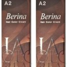 2 A2 Berina Dark Brown Permanent Hair Dye Color Rich Brunette Glam Emo Goth Punk