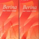 X2 A23 Berina Bright Red Permanent Hairdye True Red Color Cream Punk Emo Cosplay