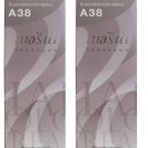 X2 Berina A38 Light Ash Blonde Permanent Hair Dye Color Beige Blonde Ashy Blonde