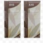 X2 Berina A45 Light Ash Golden Brown Permanent Hair Dye Color Brunette Emo Punk