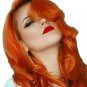 X2 A19 Berina Golden Orange Permanent Hairdye Redhead Vibrant Orange Color Goth