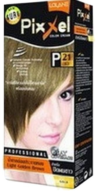 Light Golden Brown Permanent Hairdye Lolane Pixxel P21 Punk Emo Dark Blonde Glam