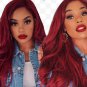 X2 A8 Berina Burgundy Permanent Hairdye Color Cream Maroon Punk Emo Cosplay Goth