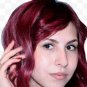 X2 A8 Berina Burgundy Permanent Hairdye Color Cream Maroon Punk Emo Cosplay Goth