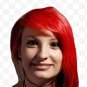X2 A23 Berina Bright Red Permanent Hairdye True Red Color Cream Punk Emo Cosplay