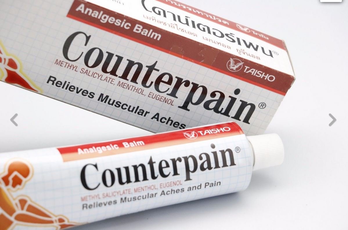 Counterpain for Osteoarthritis Arthritis Relief Backache Swelling Bruising Pains