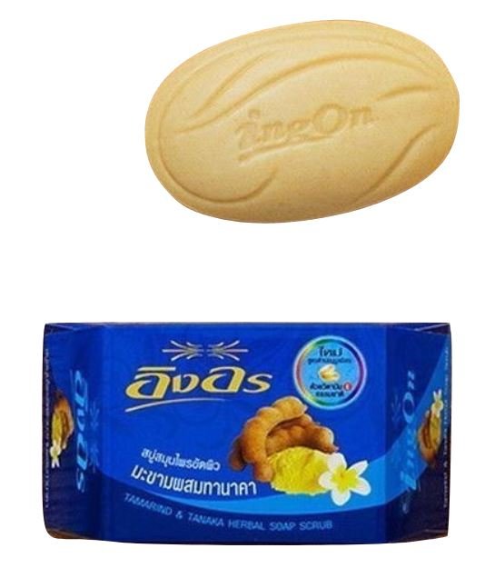Ing On Tamarind and Tanaka Thanaka Herbal Soap Skin Whitening Melanin AHA Acne