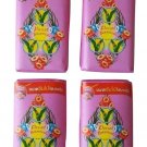 Parrot Thai Herbal Soap Aloe Vera  Rose Scented AHA Antioxidant Eczema Acne Skin